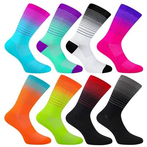 Fade Crew Compression Socks