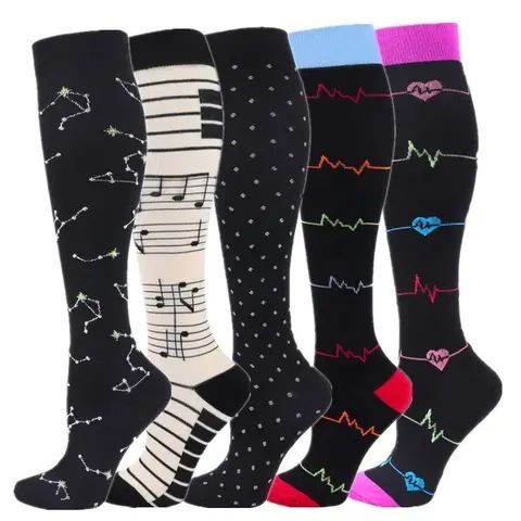 Jazz Night Compression Socks